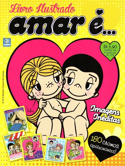 Capa do álbum Amar é... 2015