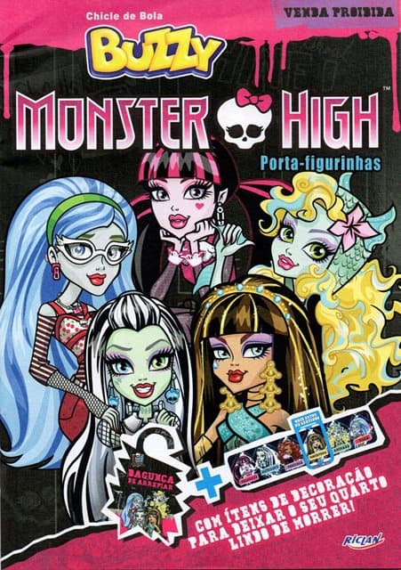 Capa do álbum Chicle de Bola Buzzy Monster High 2015