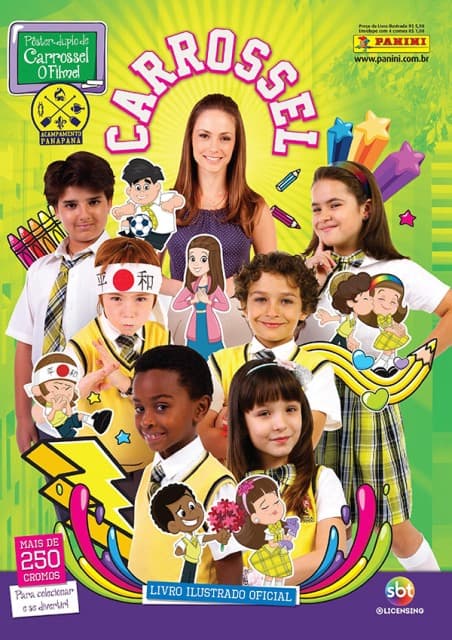 Capa do álbum Carrossel 2015