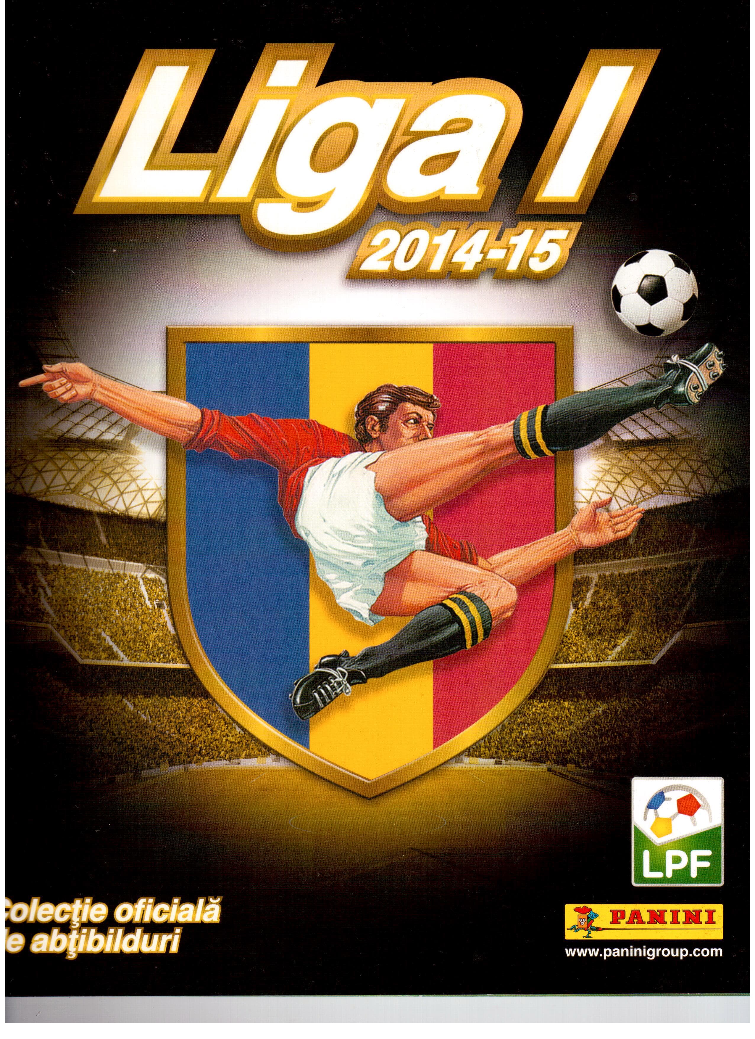 Capa do álbum Liga I 2014-15
