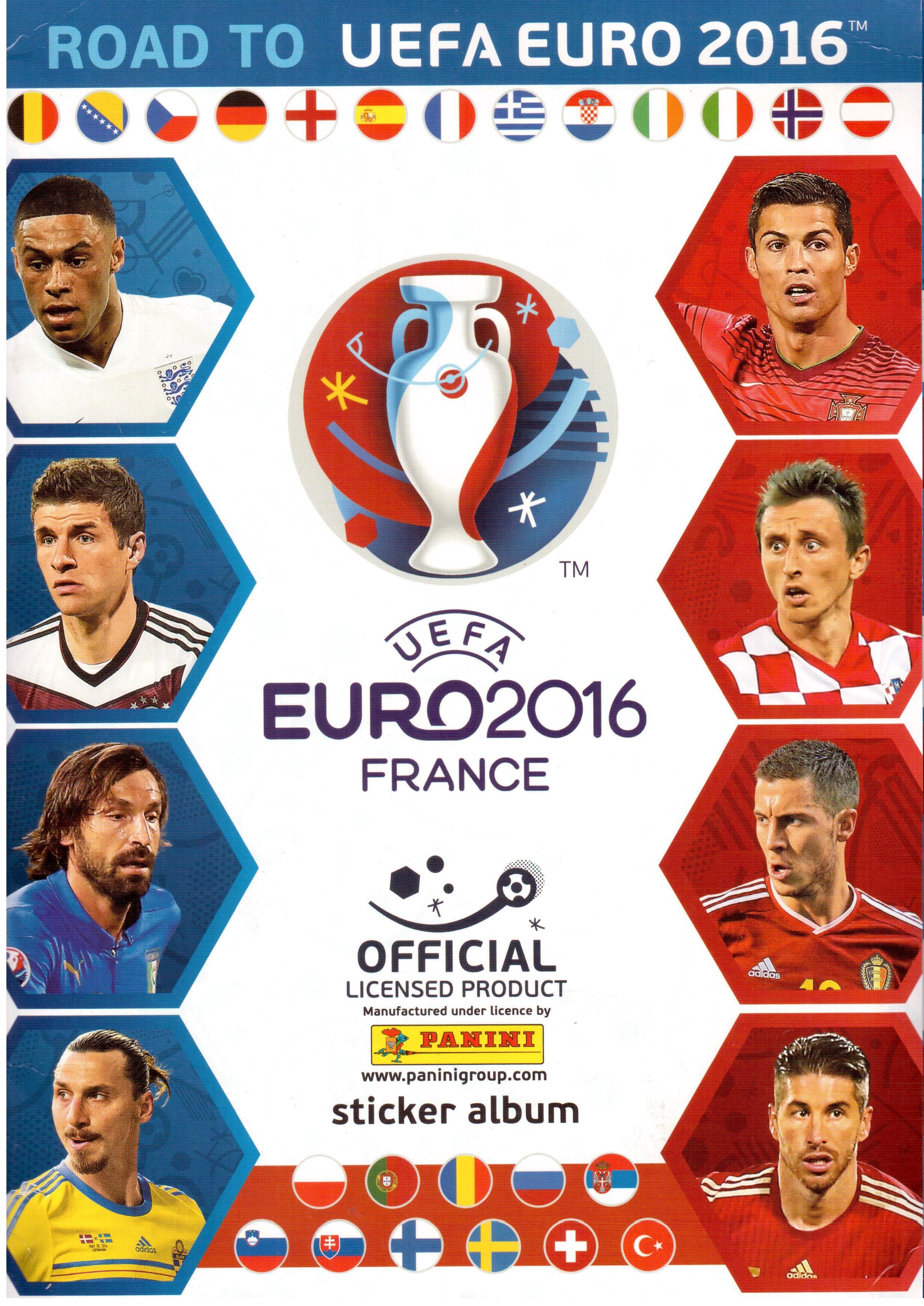 Capa do álbum Road to UEFA Euro 2016