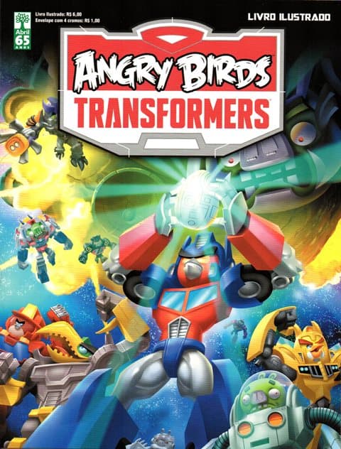 Capa do álbum Angry Birds 2015 Transformers