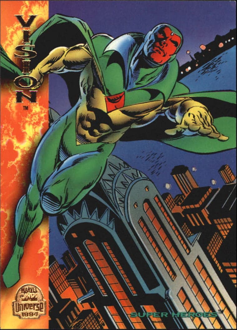 Capa do álbum Marvel Universe 1994