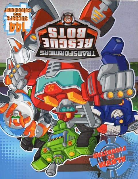 Capa do álbum Transformers Rescue Bots