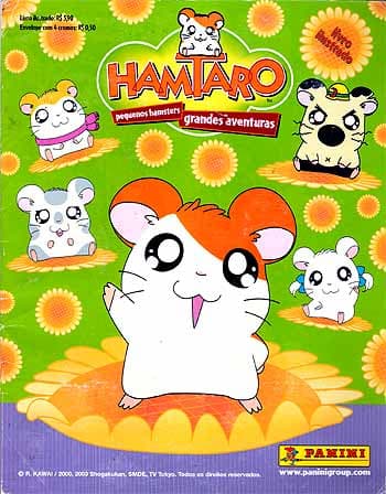 Capa do álbum Hamtaro - Pequenos Hamsters Grandes Aventuras