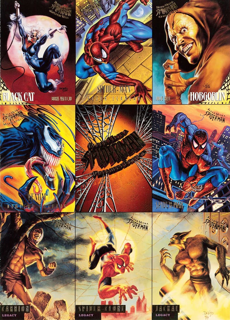 Capa do álbum Spider-Man Premiere Ultra