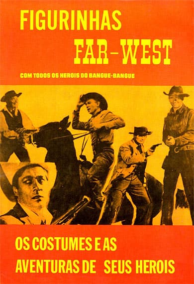 Capa do álbum Figurinhas Far-West