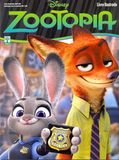 Capa do álbum Zootopia