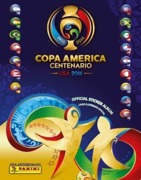 Capa do álbum Copa América 2016 Centenário USA
