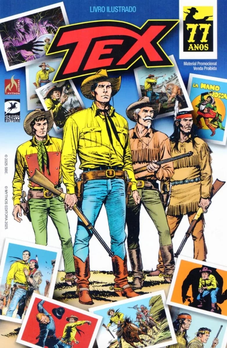 Couverture de l'album Tex - 77 anos