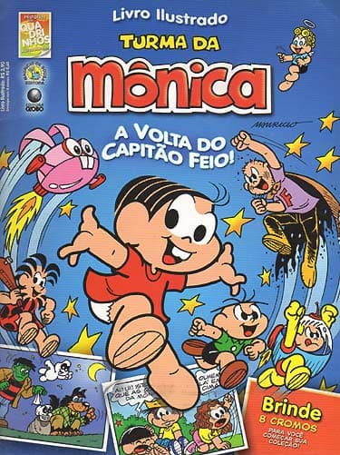 Capa do álbum Turma da Mônica e a Volta do Capitão Feio