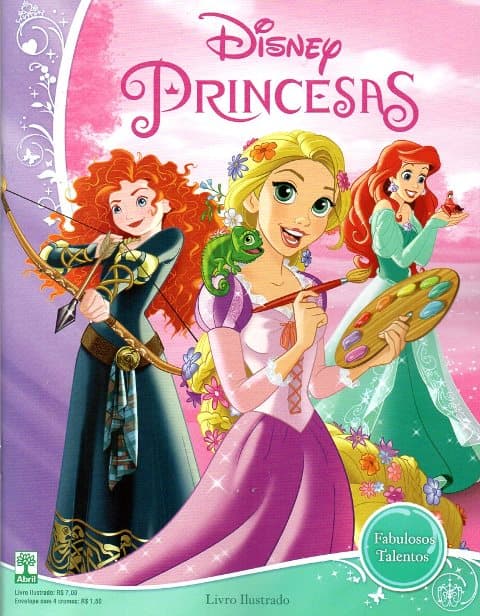 Capa do álbum Princesas: Fabulosos Talentos