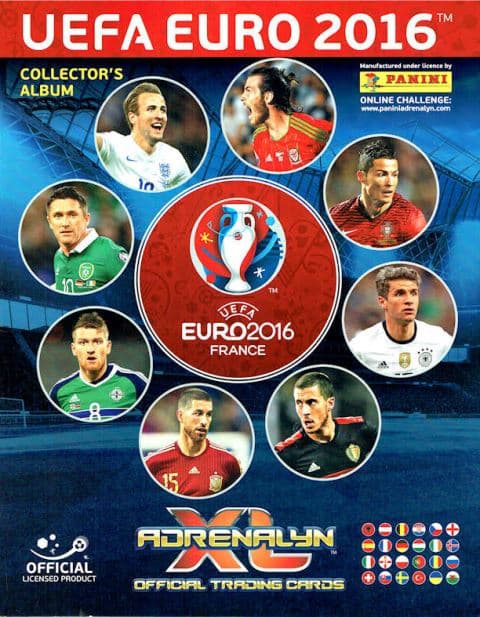Capa do álbum Adrenalyn XL UEFA Euro 2016