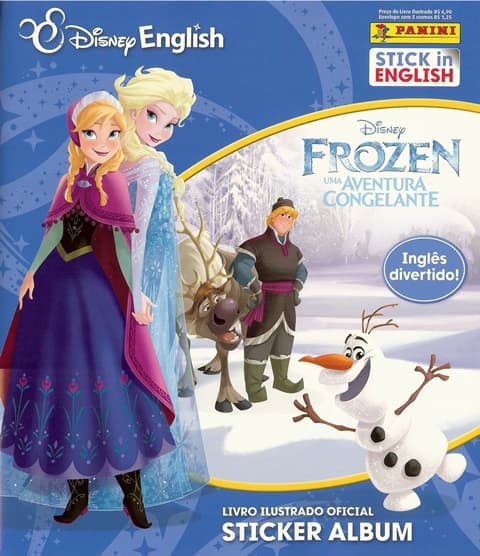 Capa do álbum Frozen Uma Aventura Congelante 2016: Stick in English