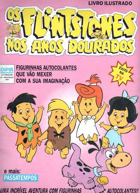 Capa do álbum Os Flintstones nos Anos Dourados