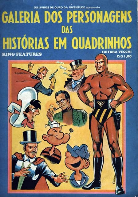 Capa do álbum Galeria dos Personagens das Histórias em Quadrinhos