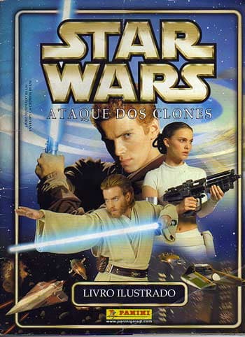 Capa do álbum Star Wars Ataque dos Clones