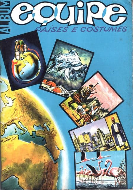 Capa do álbum Equipe Países e Costumes