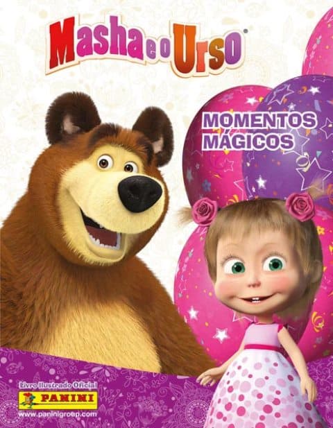Capa do álbum Masha e o Urso - Momentos Mágicos