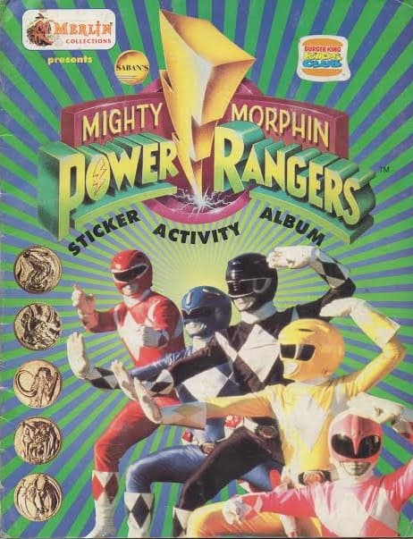 Capa do álbum Power Rangers Mighty Morphin