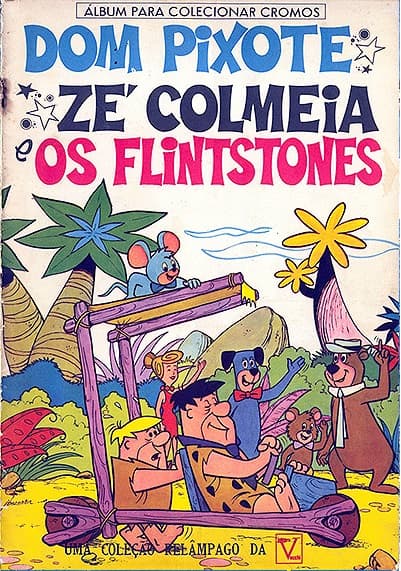 Capa do álbum Dom Pixote, Zé Colméia e Os Flinstones