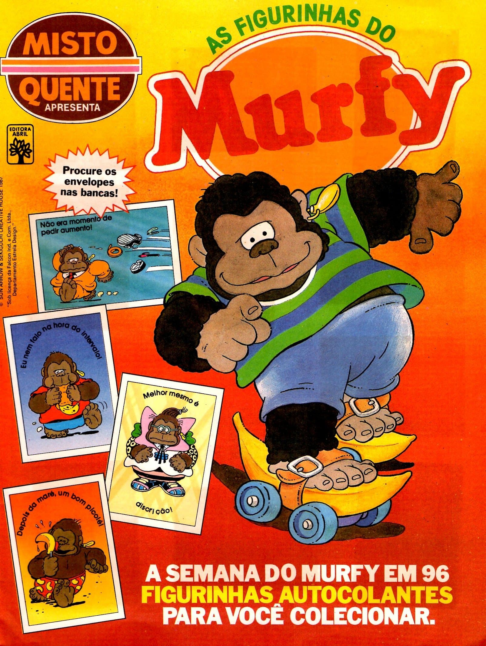 Capa do álbum As figurinhas do Murfy