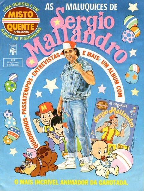 Capa do álbum As Maluquices de Sergio Mallandro