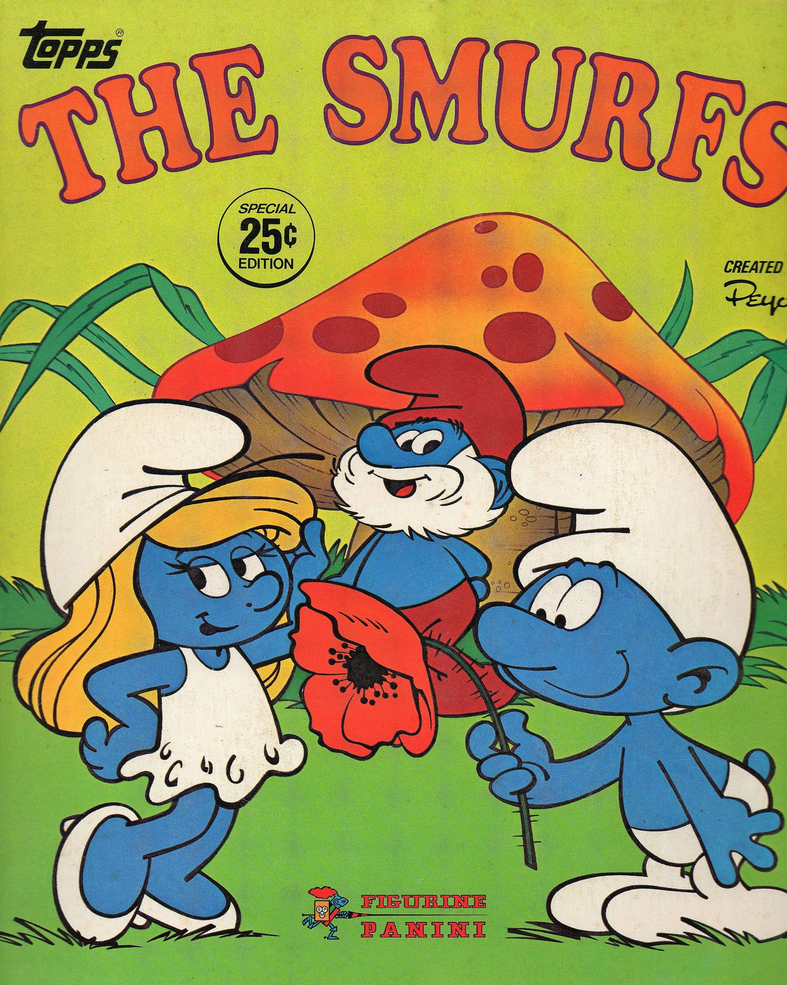 Capa do álbum The Smurfs