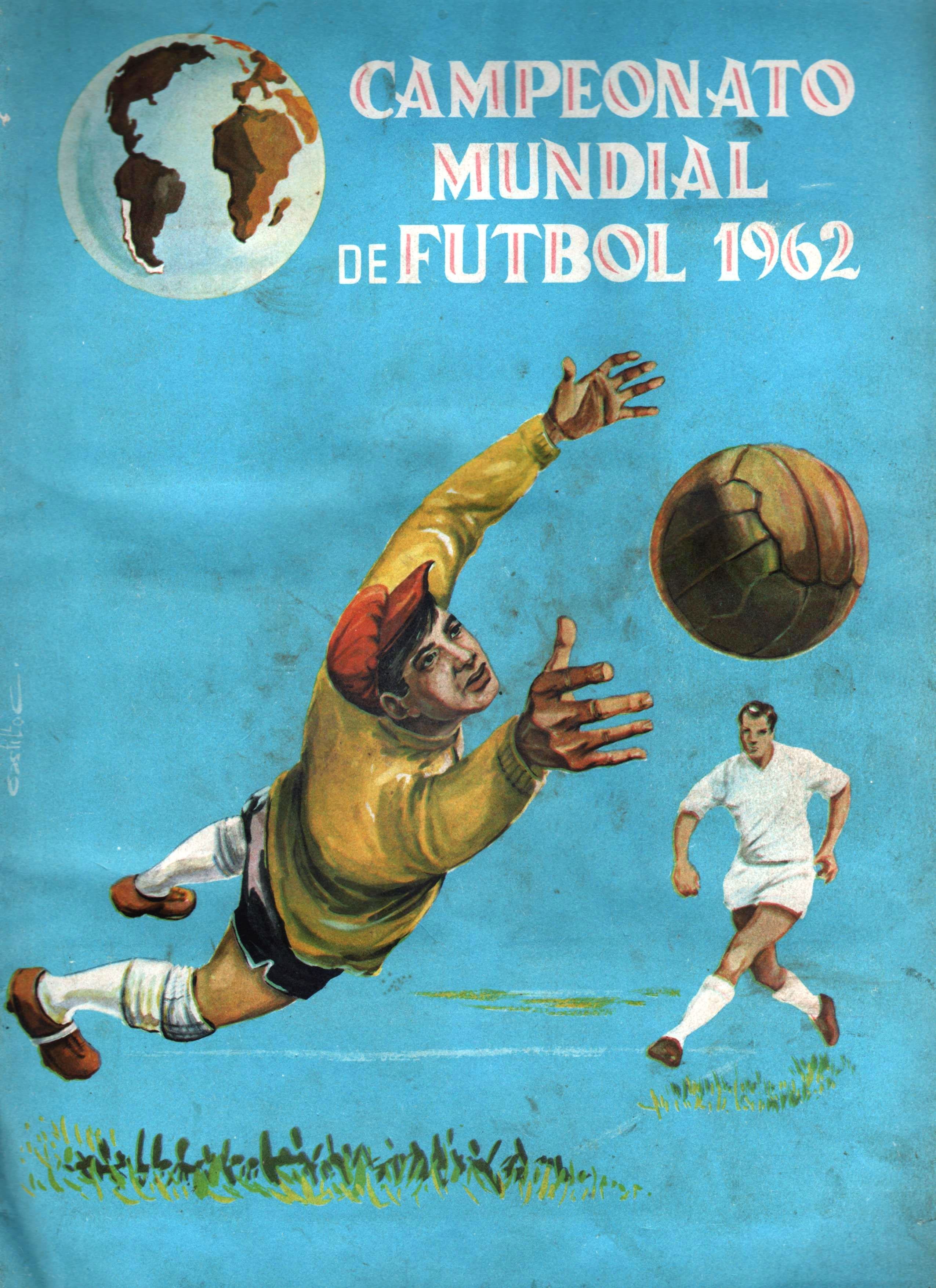 Capa do álbum Campeonato Mundial de Futbol 1962