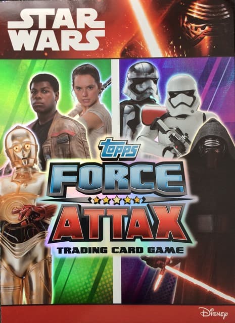 Capa do álbum Star Wars Force Attax - Reino Unido
