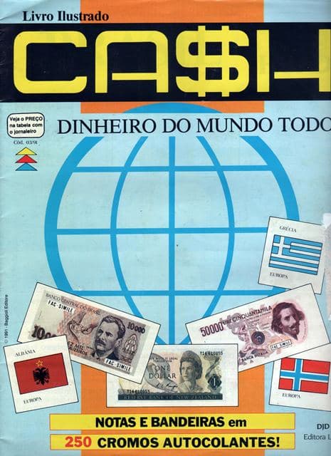 Capa do álbum Ca$h - Dinheiro do Mundo Todo
