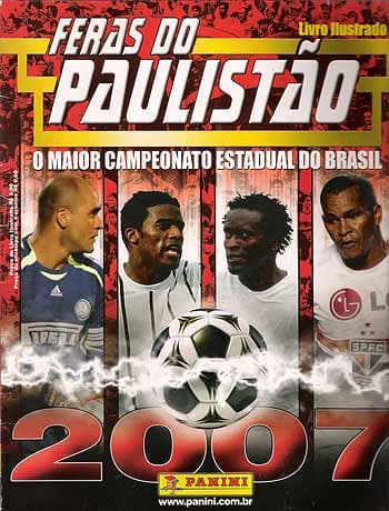 Capa do álbum Feras do Paulistão 2007
