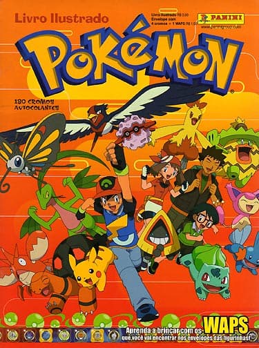 Capa do álbum Pokémon - Segredos de Vencedor-Waps