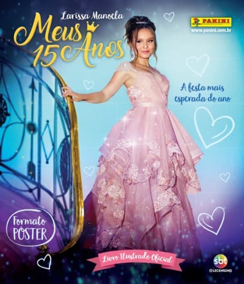 Capa do álbum Meus 15 Anos - Formato Pôster