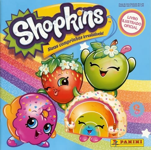 Capa do álbum Shopkins - Suas Comprinhas Irresistíveis