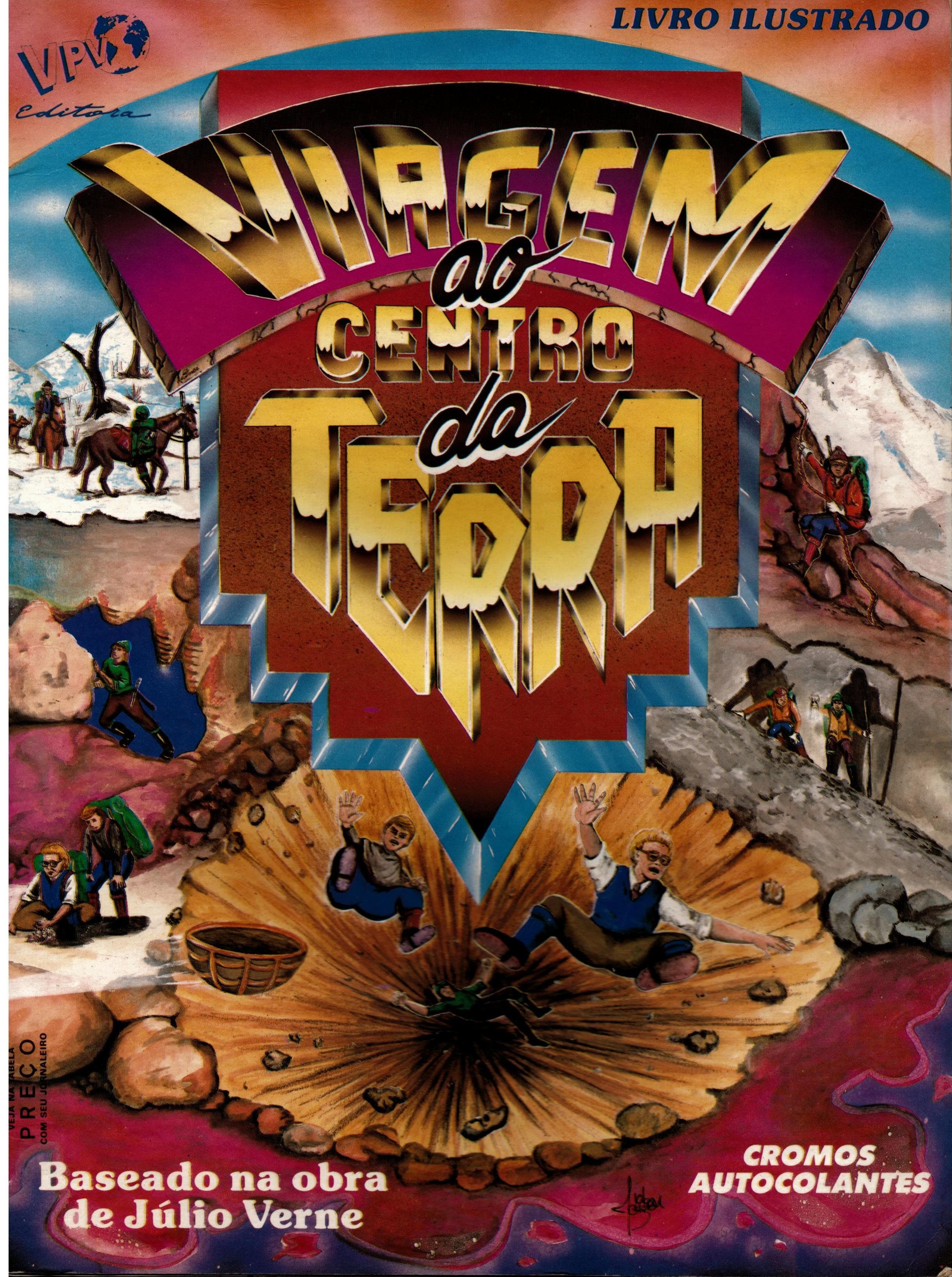Capa do álbum Viagem Ao Centro Da Terra
