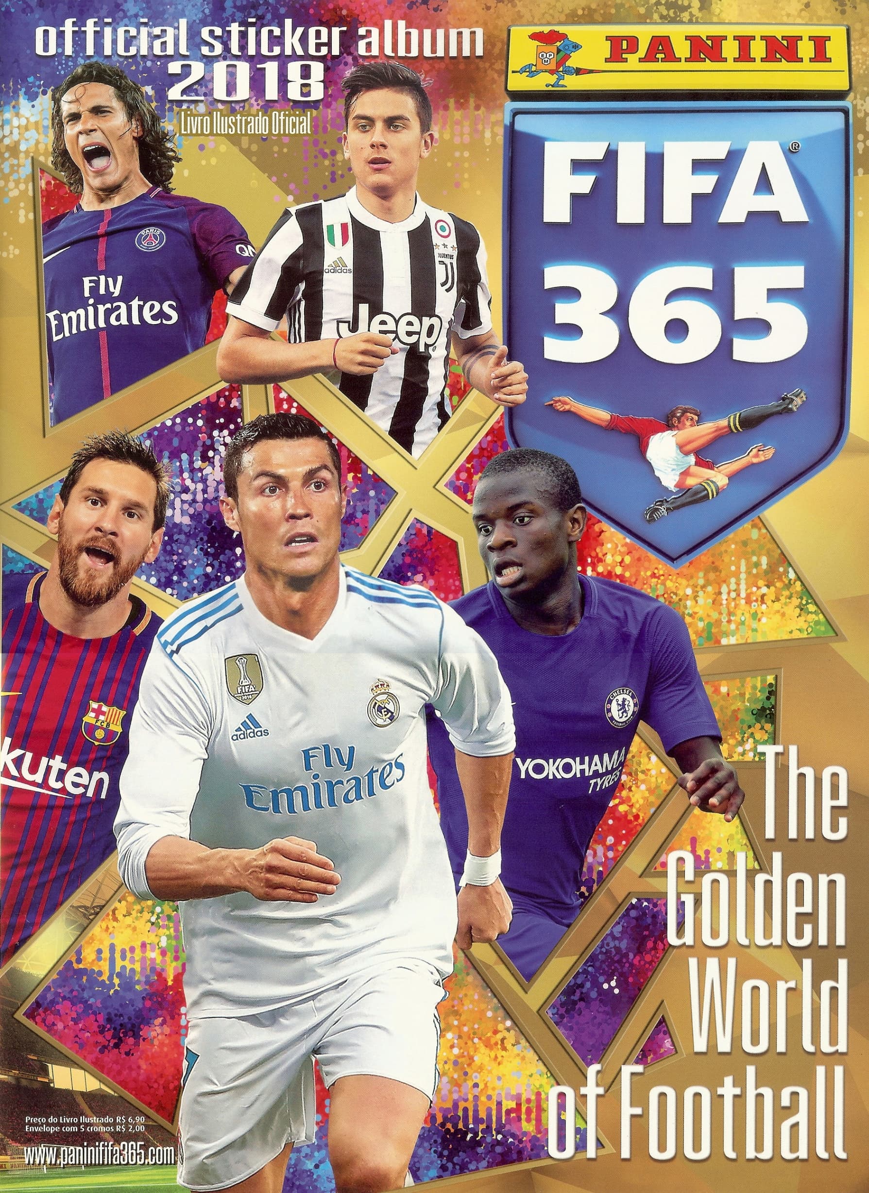 Capa do álbum FIFA 365 2018