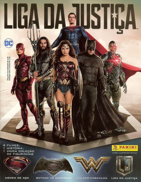 Capa do álbum Liga da Justiça 2017