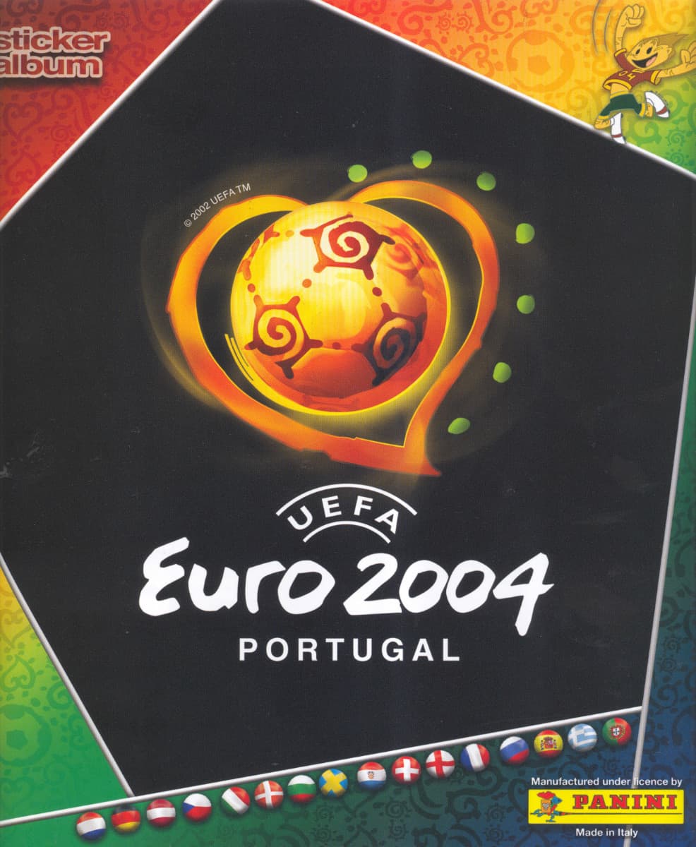 Capa do álbum UEFA Euro 2004 Portugual