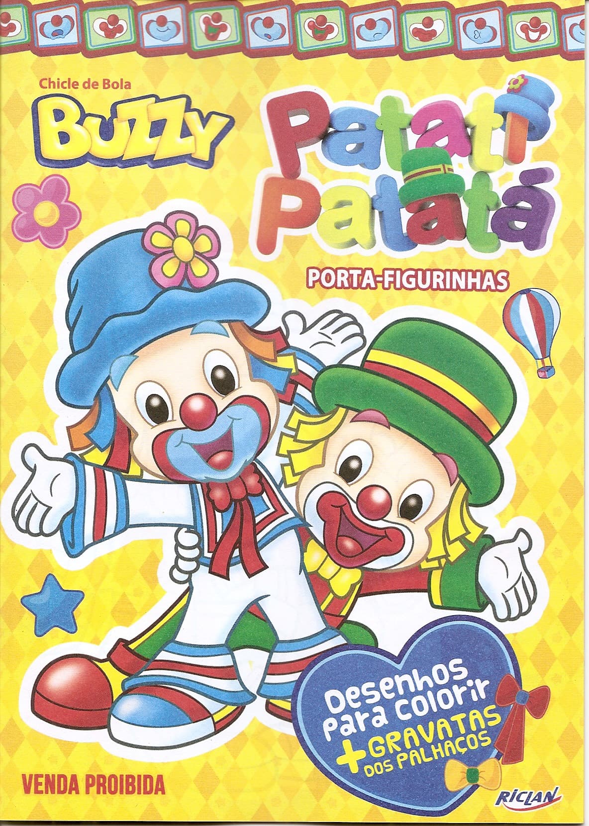 Capa do álbum Chicle de Bola Buzzy Patati Patatá 2017