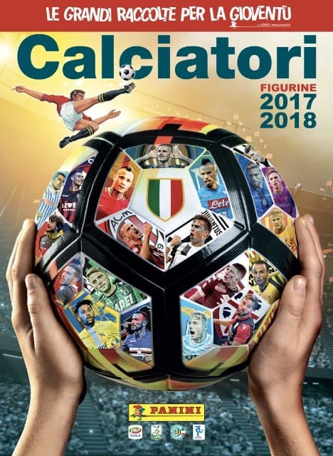 Capa do álbum Calciatori 2017-2018