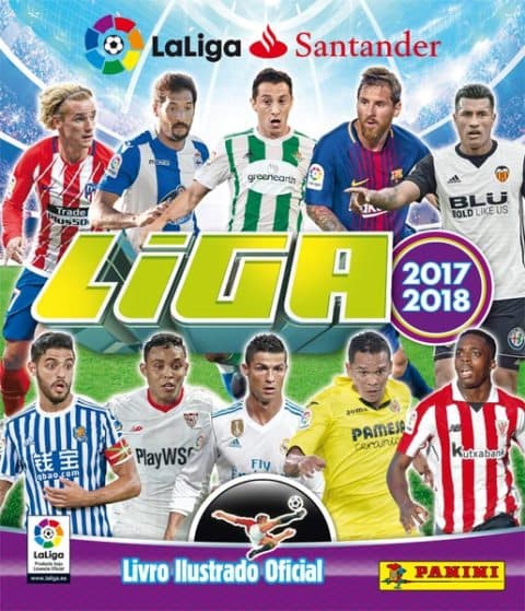 Capa do álbum Campeonato Espanhol - Liga Santander 2017-2018