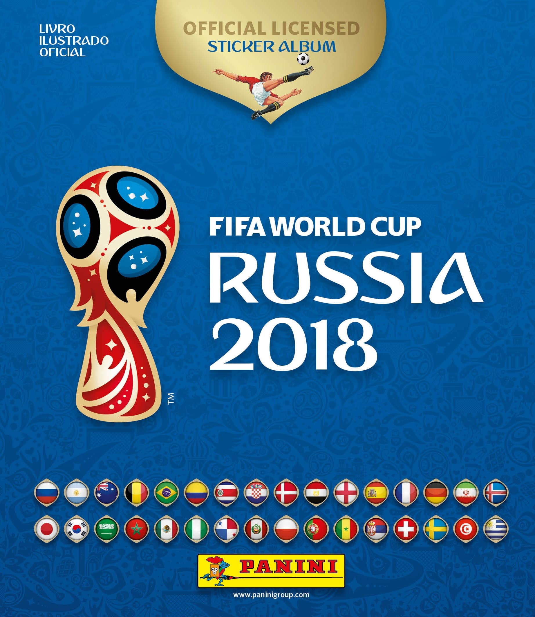 Capa do álbum FIFA World Cup 2018 Russia