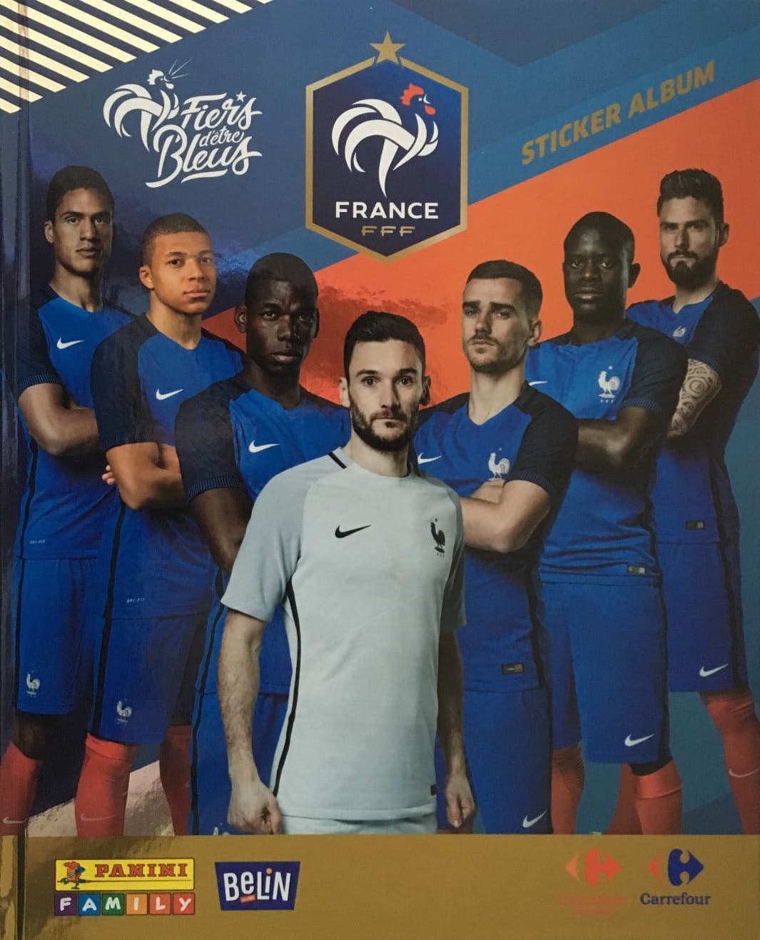 Capa do álbum Fiers D'être Bleus 2018