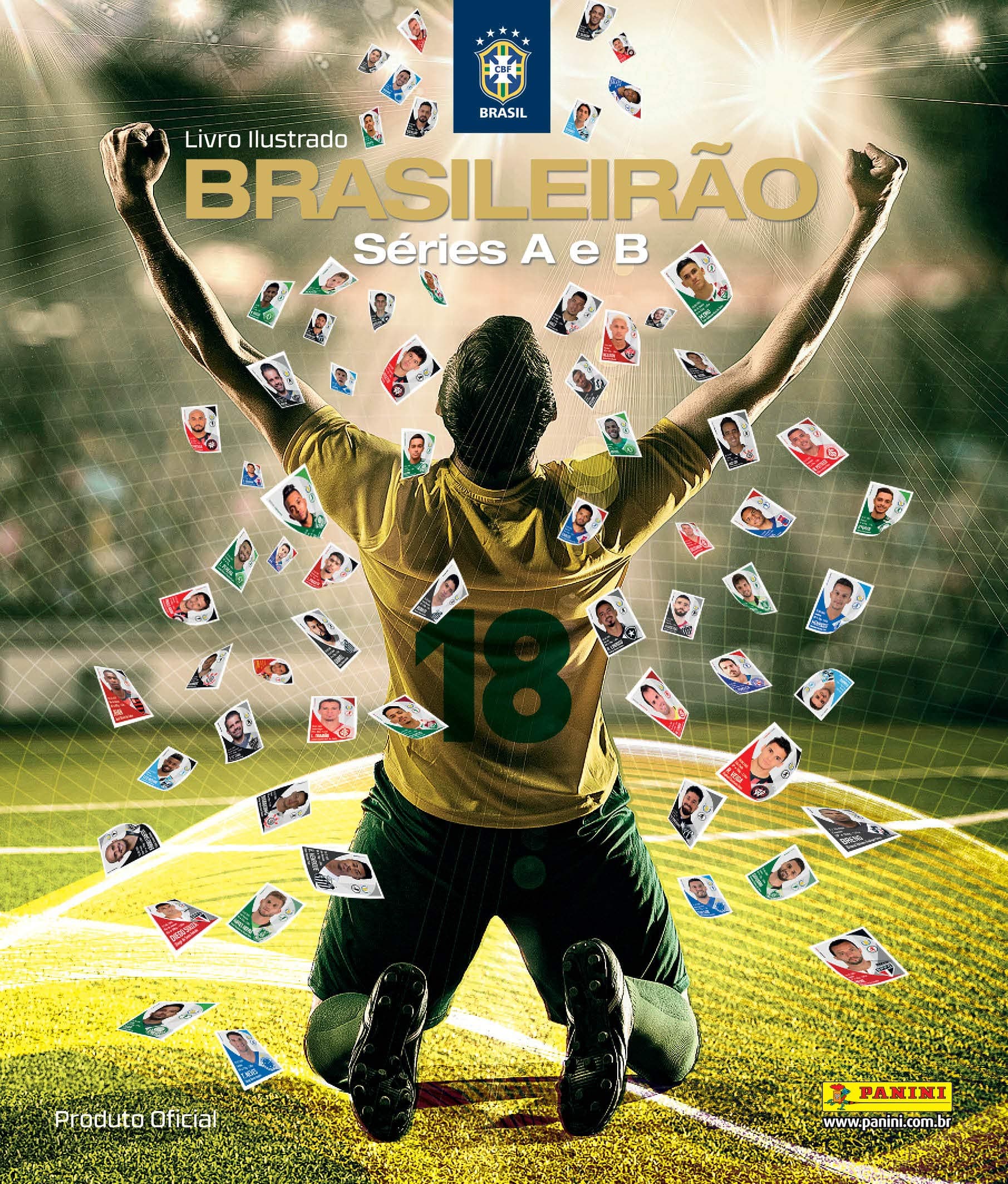 Capa do álbum Campeonato Brasileiro 2018