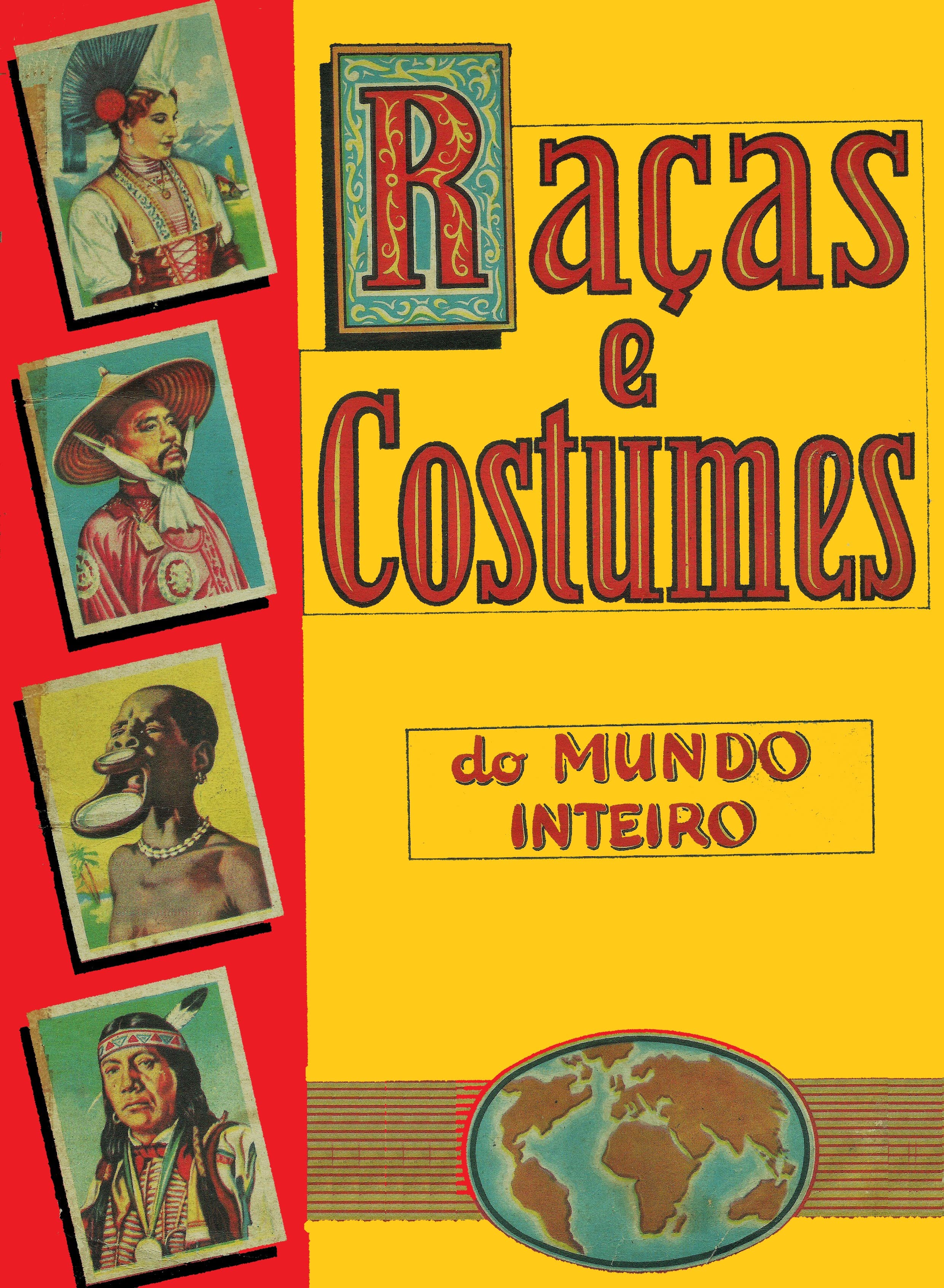 Capa do álbum Raças e Costumes do Mundo Inteiro