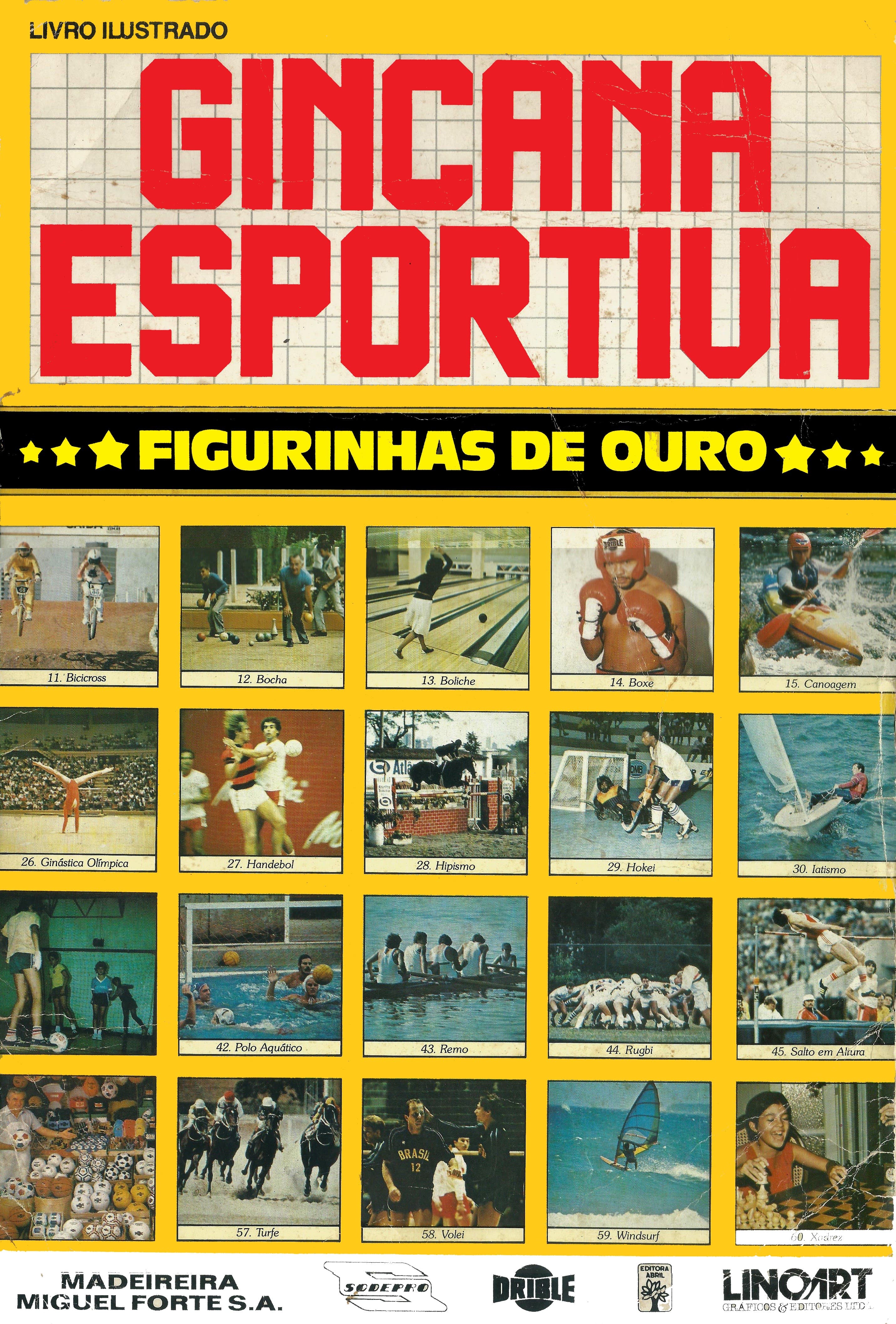 Capa do álbum Gincana Esportiva