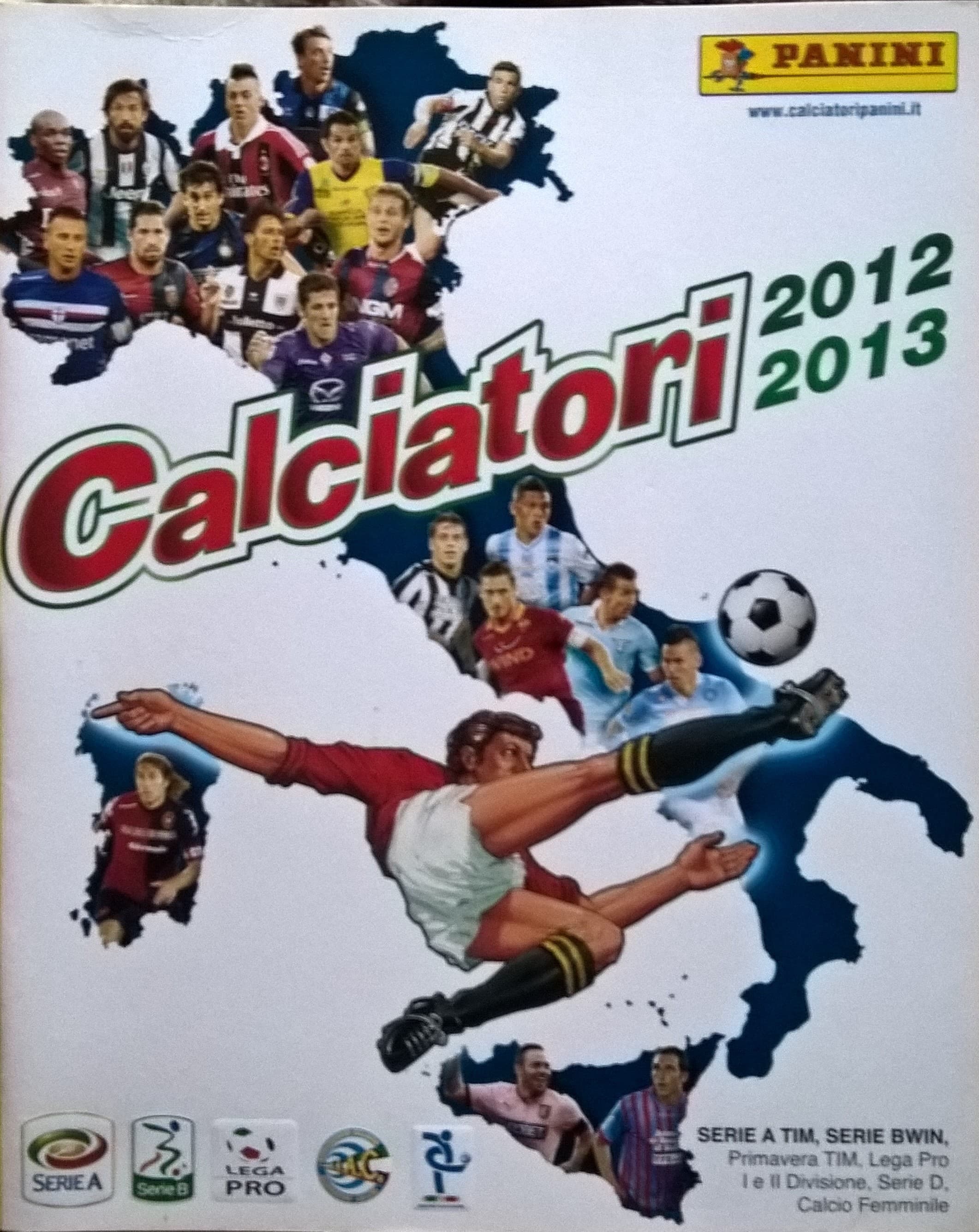 Capa do álbum Calciatori 2012-2013