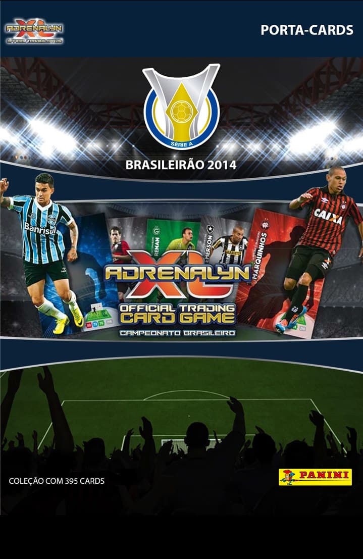 Capa do álbum Adrenalyn XL Campeonato Brasileiro 2014