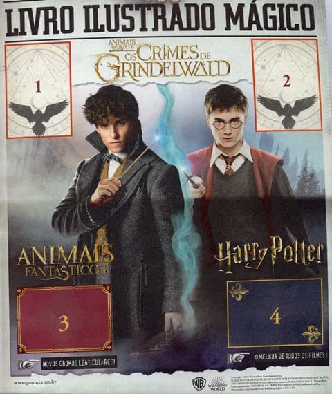 Capa do álbum Animais Fantásticos: Os Crimes de Grindelwald